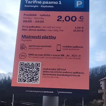 Jednoizbovy V Centre Banskej Bystrice Daire